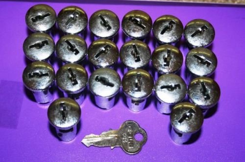 20 gumball/candy machine locks, bulk vending lock, screw lock for sale