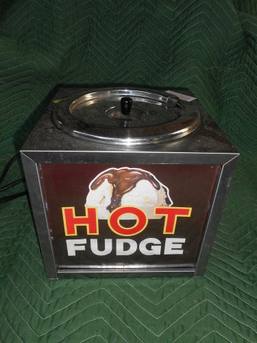 Hot Fudge CHEESE  WARMER Gold Medal Model 2201