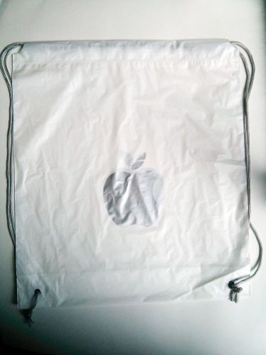 APPLE STORE Plastic Shopping Bag (3 available) and Knapsack Bag (1 available)