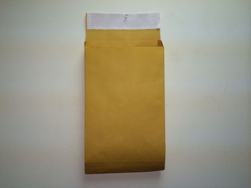 10x15x2 Brown Kraft Catalog Envelopes Peel &amp; Seal