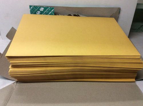 Box of 100 New Quality Park 54301 Open Side Booklet Envelopes Brown Kraft 10 X15