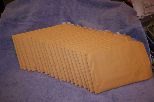 Lot of (20) #0 Padded Mailers -Uline Self Sealing 6&#034; x 10&#034; Envelope Mailer
