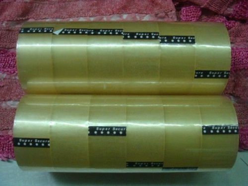 18 Roll Clear Packaging Box Tape2&#034; x 100 Yard per roll Free Shipping in U.S.A