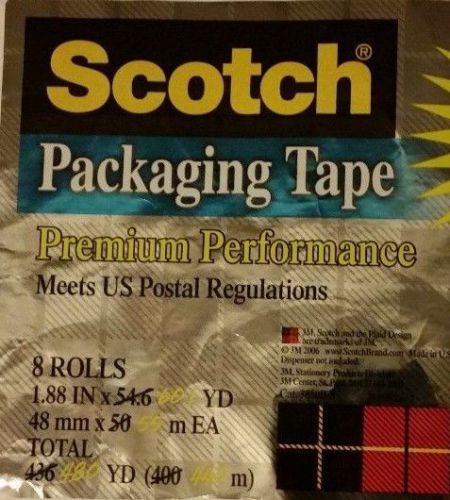 14 Rolls SCOTCH 3M High Performance Packaging Tape 1.88&#034; wide