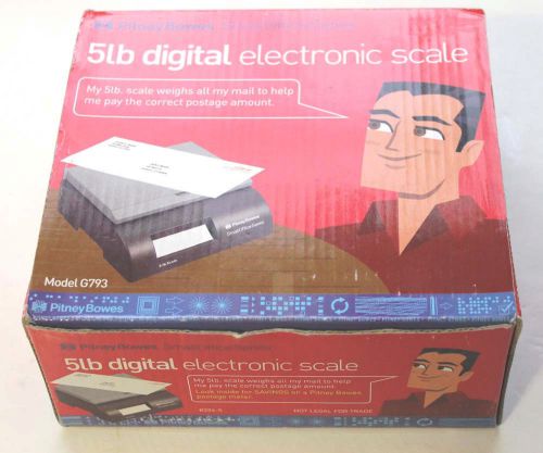 Pitney bowes digital scale 0-5 lbs  model g793 for sale