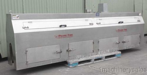 2008 accutek packaging phase fire electric shrink tunnel 32-stm-133 for sale