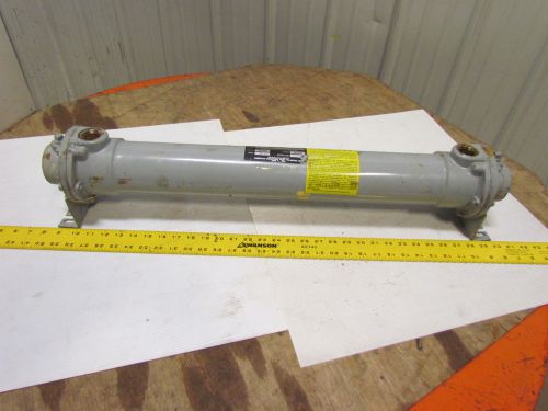 American AB-703-C4-SP Shell &amp; Tube Brass Heat Exchanger 1-Pass 150-300 PSI 300F