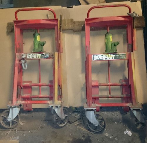 Skarnes rol-a-lift m10 5,000lbs each moving rollers for sale