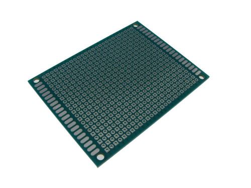 5PCS HQ 6*8cm Double Side Prototype Board Perforated 2.54mm Plated Through Hole