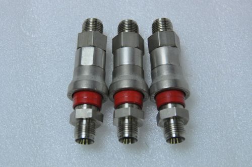 [3units] swagelok qc6 quick connect fitting 3/8 size (#2) for sale