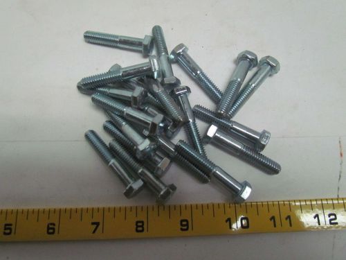 5/16-18 x 1-3/4&#034; unc inch socket head cap screw bolt zinc lot of 20 for sale