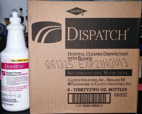Caltech Dispatch Hospital Cleaner Disinfectant WITH Bleach (1) Qt.