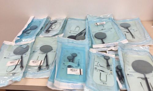 Lot of approx 18 sets of Defib Paddles in various sizes autoclavable reusable