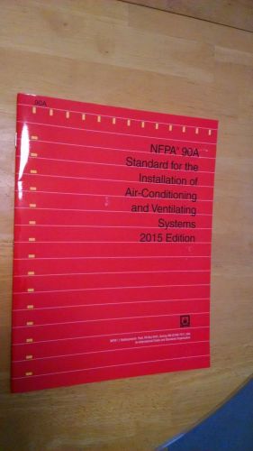 NFPA 90A Standard for Installation of AC and Ventilating Systems, 2015 Edition