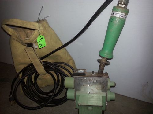 McElroy Pipe Fusion  Plastic Welder Heating Iron 1/2&#034; 3/4&#034; 2&#034; IPS (Item A064)