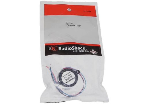 New radioshack 24vdc (6-28v) piezo buzzer 273-0796 for sale
