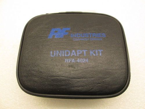 RF Industries RFA-4024 30 Piece Unidapt RF Connectors Universal Adapters Kit