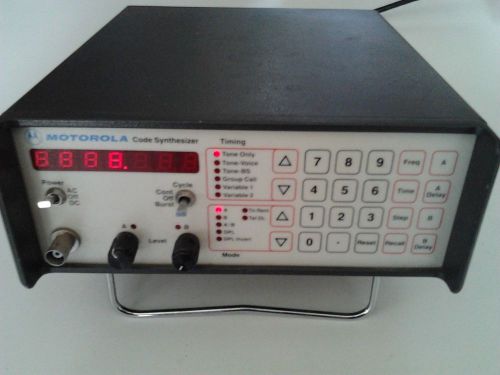 Motorola Code Synthesizer Model R-1100A