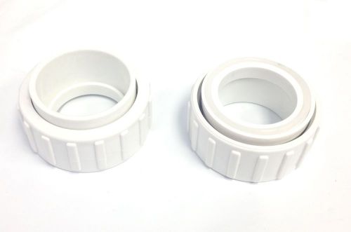 New 2 pack salt cell union 2&#034; replacement for hayward aquarite glx-cell-union for sale