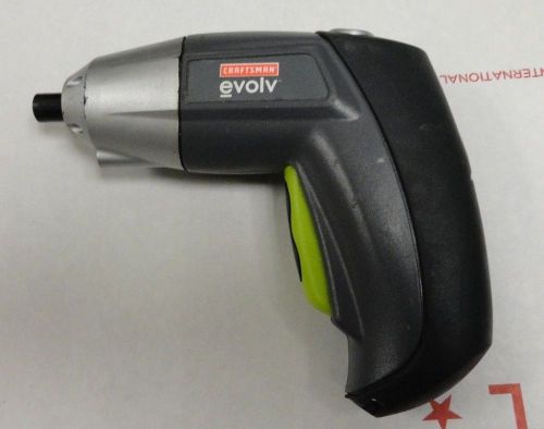 Craftsman 3.6-volt cordless 1/4&#034; screwdriver 17088 no charger for sale