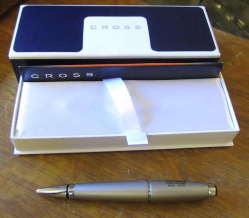 Cross Edge Capless Gel Ink Pen Titanium Blast AT0555-5 NEW CITGO FREE USA SHIP