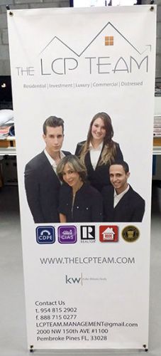 X Banner Stand 24&#034; x 63&#034;  Trade Show Display Pop Up Advertising