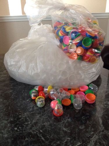 1.1&#034; Empty Toy Capsules(1000pcs) Acorn Style For Gumball Machine Bulk