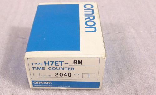 Time counter Omron H7ET-BM unused