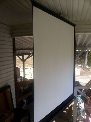 Elite screens t71uws1 tripod series portable projection screen (71&#034; diag. 1:1... for sale