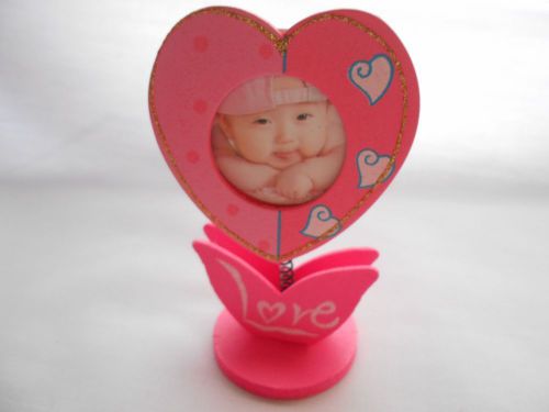 Pink Personalized Heart-Shaped Photo Puzzle