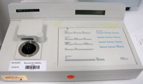 Bio scan qc-4000             (llw864) for sale