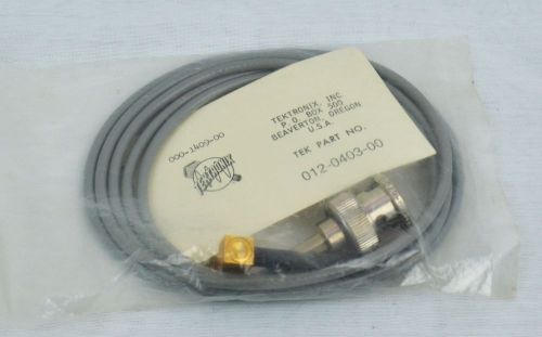 Tektronix 012-0403-00 BNC to SMA Cable 3ft New Sealed Tek