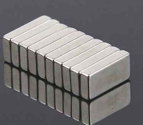 20pcs Powerful Cuboid Rare Earth Hot Sale Strong Fridge Magnets Size 10x5x2mm