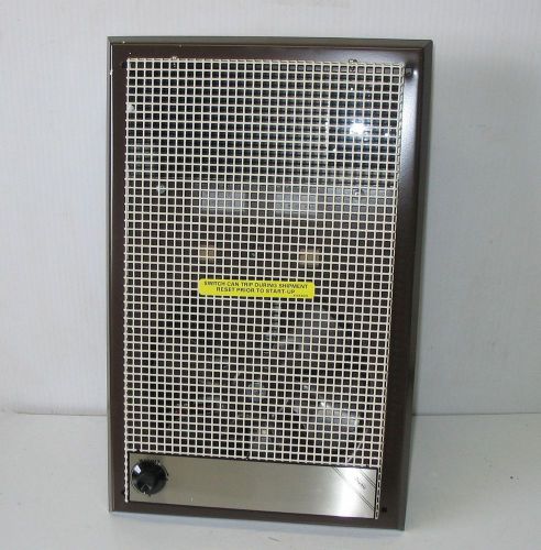 Dayton electric wall heater model 2e709a  1500 / 1125 watts 240 / 208 volts nib for sale