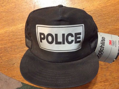 scotchlight Police hat reflective material high visibility 3M Trucker