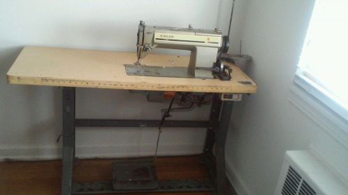 Singer 591 S sewing machine with table