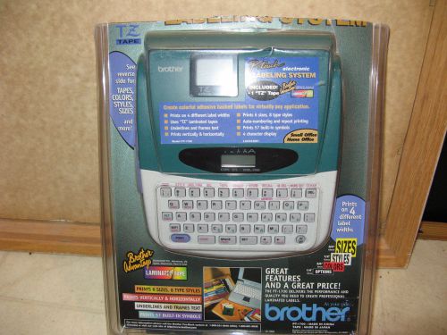 Brother P-Touch Electronic Labeling System Model PT-1700 with 2 new tapes