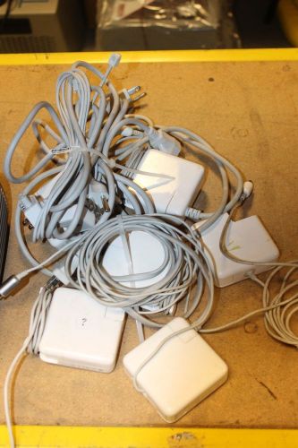 LOT OF 6 GENUINE APPLE POWER SUPPLY SUPPLIES 2 OF THE M8482 AND 4 OF THE A1021