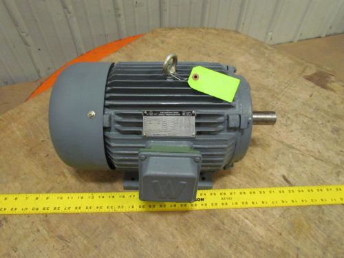 Worldwide wwht10-18-215t 3ph 10hp electric motor 1760/1470 rpm 230/460v tefc for sale