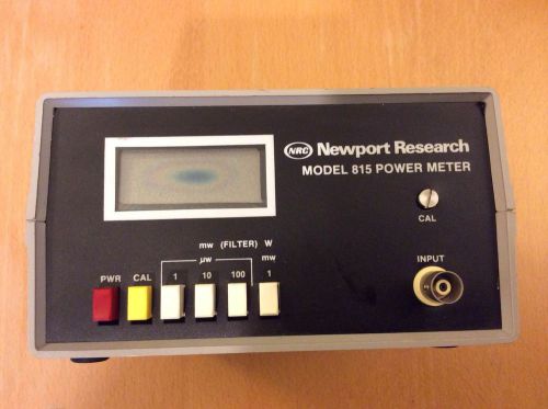 NRC Newport Research Model 815 Power Meter