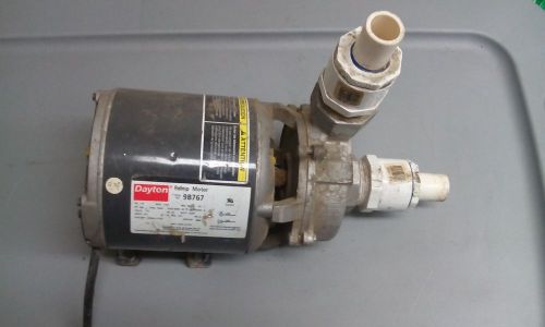 Dayton electric water pump model 9b767 working