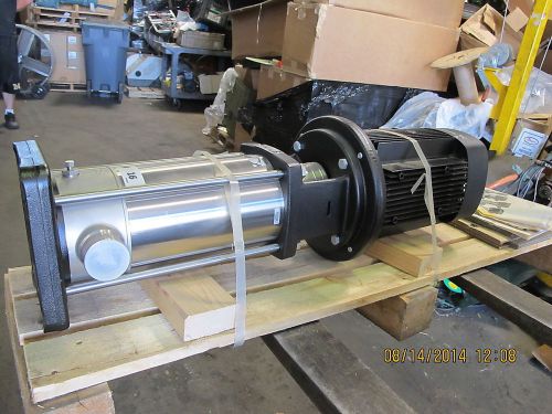 Grundfos crn 16-50 a-p-g-auuv 10 hp stainless steel pump 460/3/60 new in box for sale
