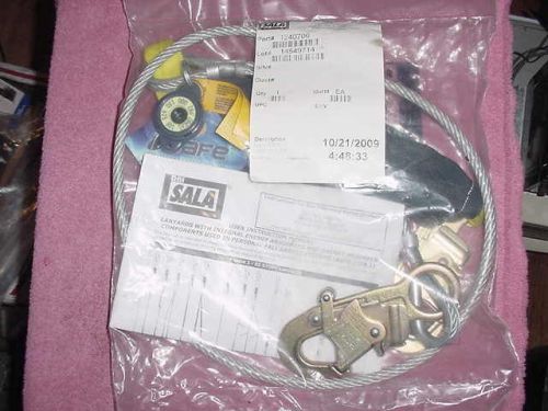 *new* dbi sala ez stop ii fall safety lanyard 1240706 shock absorber for sale