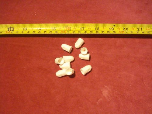 (1034.) Porcelain High Heat Wire Nuts (lot of 10)