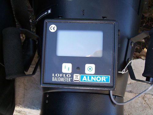 ALNOR BALOMETER DIGITAL WITH CERTS AND CASE IN GOOD SHAPE
