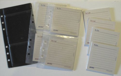 Rolodex Planner Post-it Notes 9 Pads with Holder
