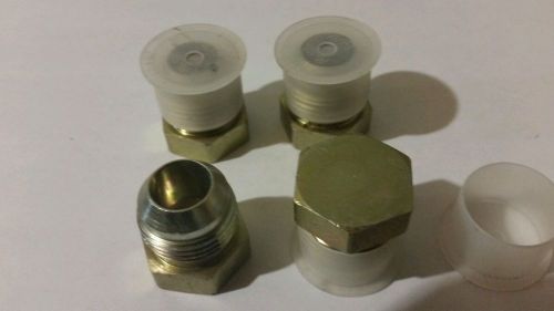 4 pcs. jic 1 3/4&#034;id /12  hydraulic caps for sale