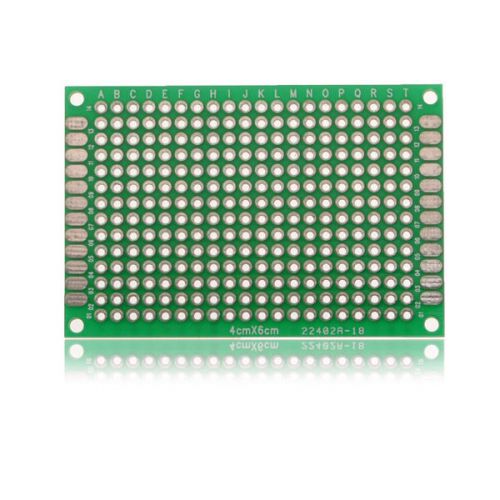 5x 5pc double side prototype pcb tinned universal breadboard 4x  6cm 40mm x 60mm for sale