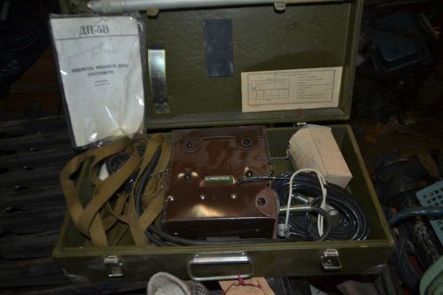 DP-5 USSR Radiation Testers Geiger Detector Dosimeter Russian Military DP5B