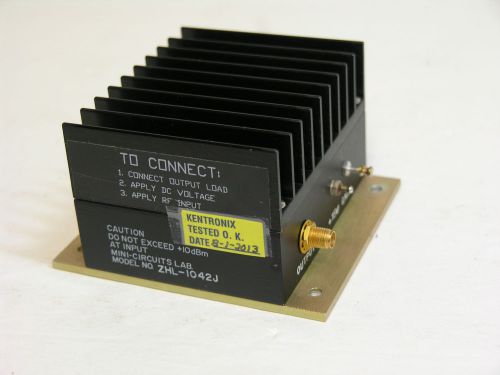 Mini-Circuits ZHL-1042J Amplifier. 10 to 4200MHz, Gain: 25dB,  Po: +20dBm.